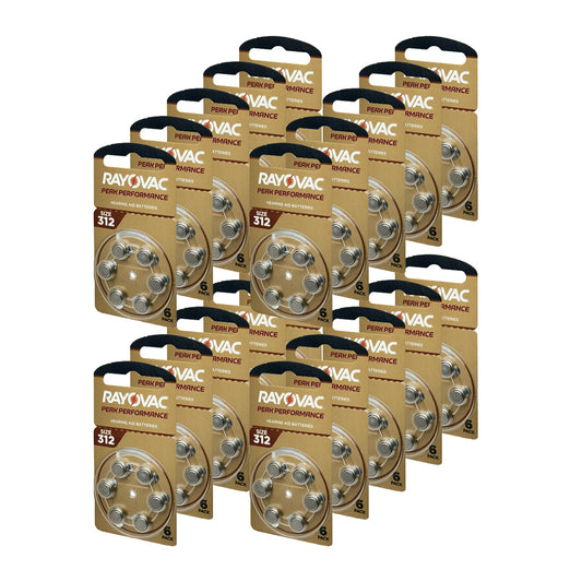 Pila 312 Auxiliar Auditivo Peak Performance (pqt 120 pilas)