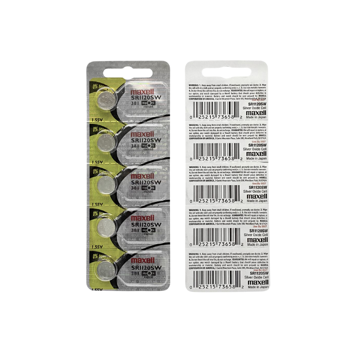 Bateria Pilas para reloj 381 (SR1120SW)