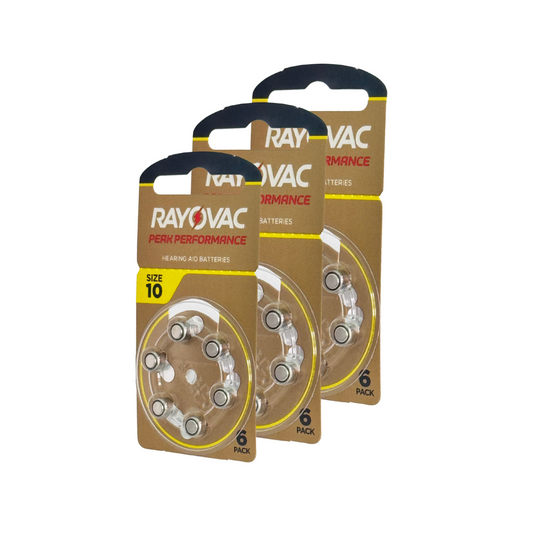 Bateria 18 Pilas 010 Auxiliar Auditivo Peak Performance 3 blister