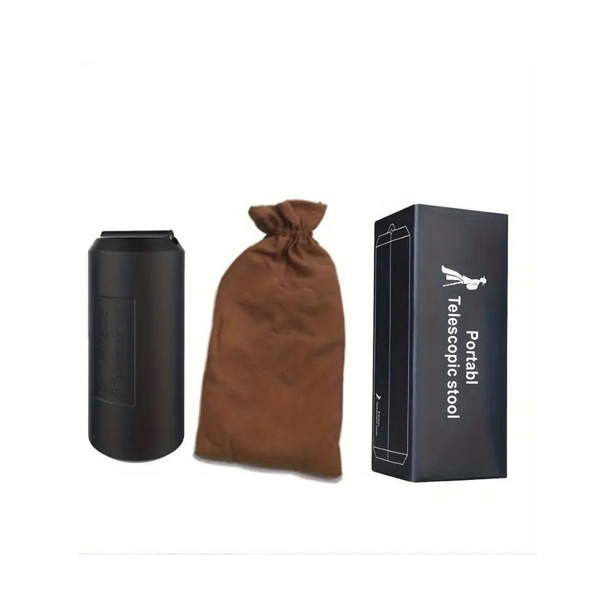 Silla Plegable Ajustable Portátil Diseño Telescópico