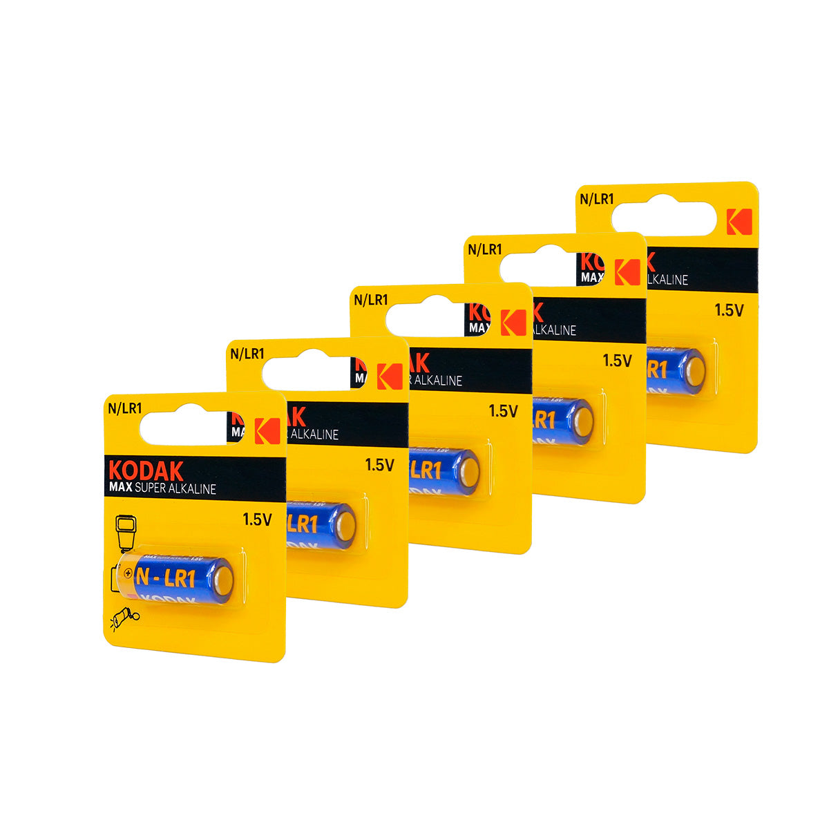 5 Pilas N Lr1 Kodak Alcalina 1.5v Para Aparatos Medicos