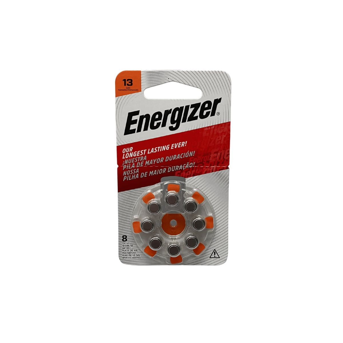 Bateria Pila Energizer  013 Para Auxiliar Auditivo AZ13-8