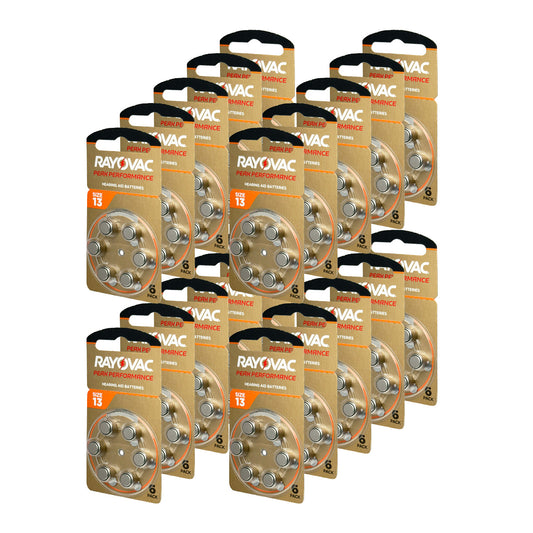 Bateria Pila 013 Auxiliar Auditivo Peak Performance 120 pilas 20 Blisters