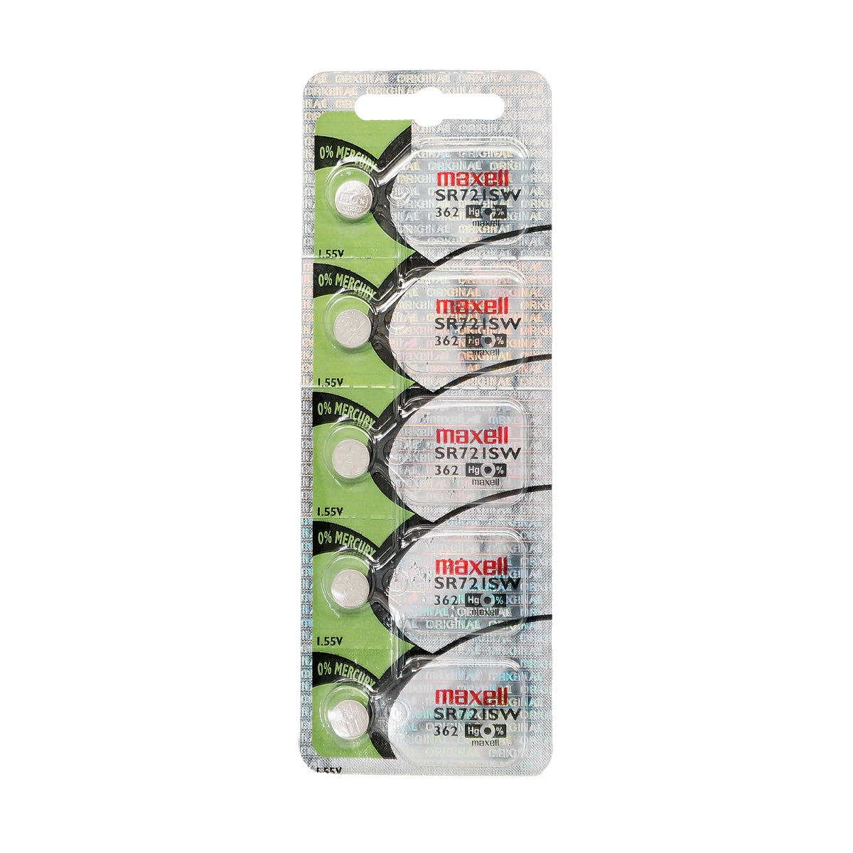 Bateria 5 Pilas para reloj 362 SR721SW 1 Blister Pila Boton