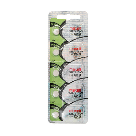 Bateria 5 Pilas para reloj 362 SR721SW 1 Blister Pila Boton