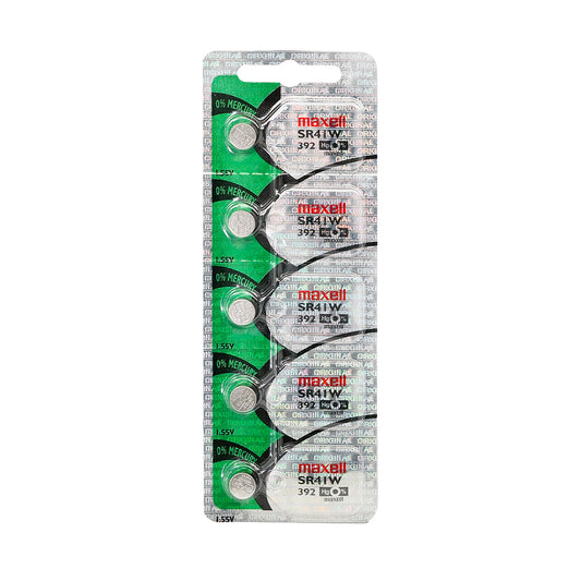 Bateria Pila Para Reloj 392 Maxell 1 Blister Boton Sr41w