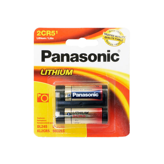Bateria 1 Pila De Litio 2CR Panasonic Para Camara