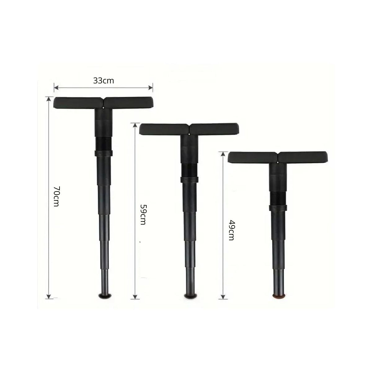 Silla Plegable Ajustable Portátil Diseño Telescópico