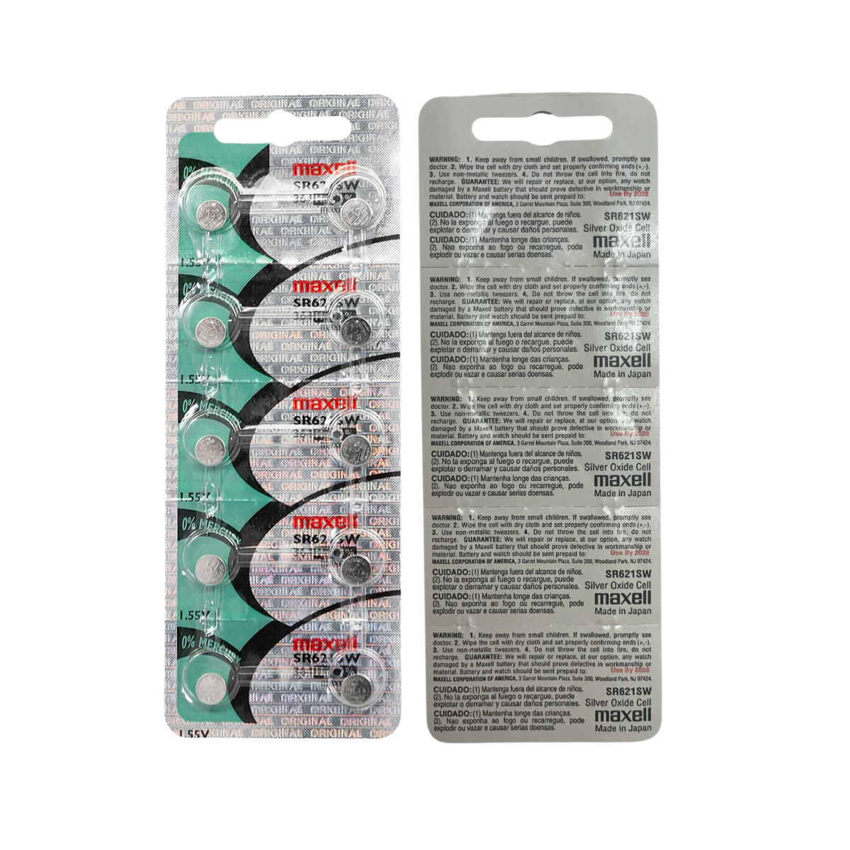 Bateria 10 Pilas para reloj 364 (SR621SW) Pila de Boton