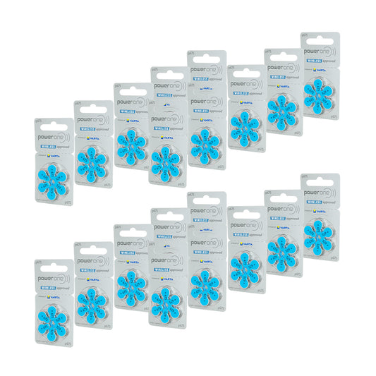 Bateria 120 Pila 675 Power One para Auxiliar Auditivo 20 blister