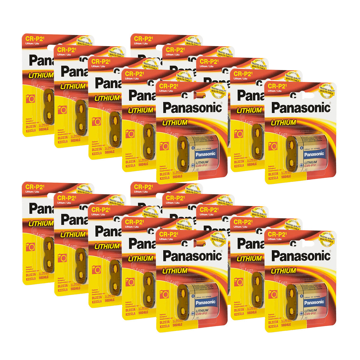 Bateria 20 Pila Cr-p2 De litio Panasonic Para Camara