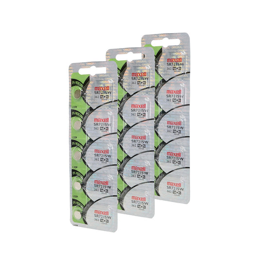 Bateria 15 Pilas para reloj 362 SR721SW 3 Blister Pila Boton