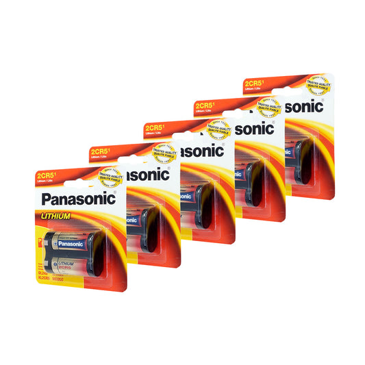 Bateria 5 Pilas De Litio 2CR Panasonic Para Camara