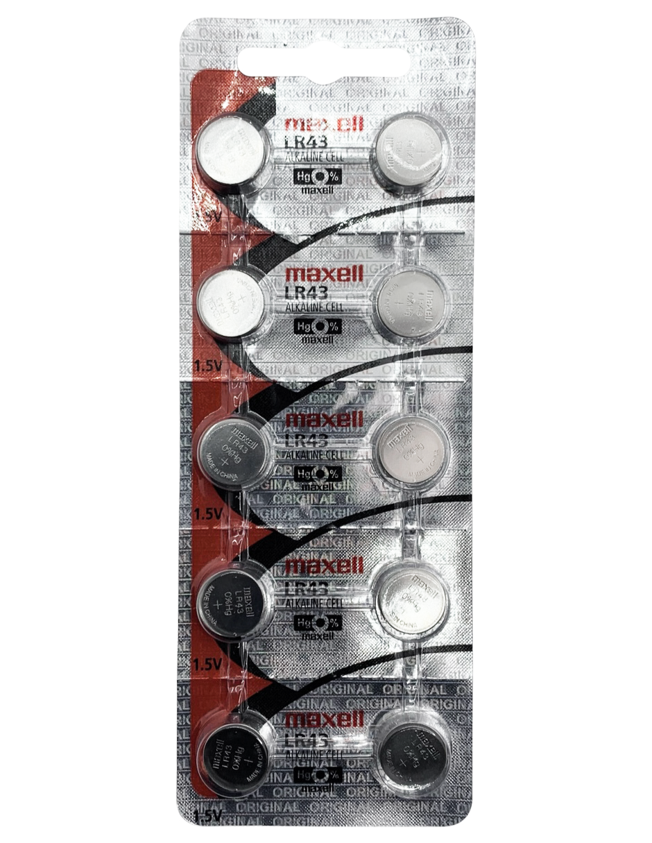 Pilas 1.5V LR43 - Alcalina